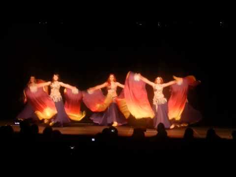 Flames of Bellydance - Fan veils - ORIENT-COLLABORATION Oriental & Tribal Show, Warsaw