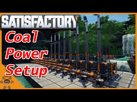 EASY Coal Generator SETUP for BEGINNERS in 2022! | Satisfactory