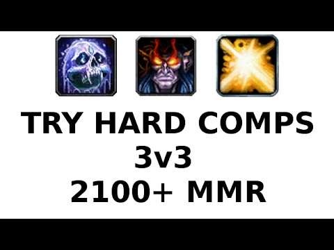 3v3 hard try comps 2100+: demo + frost dk + hpala [WoD HD1080]
