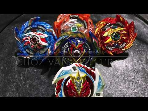 Takara Tomy Turbo Beyblade Cho-Z Valkyrie VS Superking Beyblade Battle Test