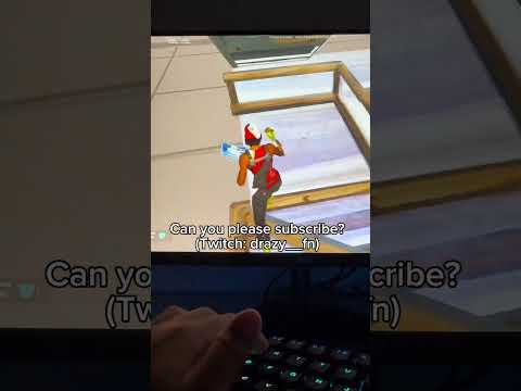 Twitch: drazy__fn #fortnite #gaming #freebuilding #keyboard