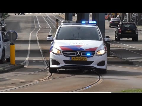 14X Politie Mercedes Benz B Klasse met spoed in Nederland