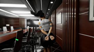 Симулятор побега секси девушки в игре Escape: Forced overtime