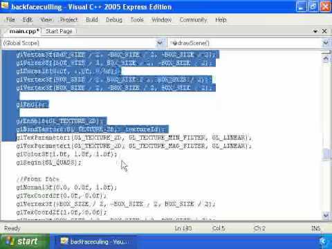 OpenGL Tutorial #16 - Backface Culling