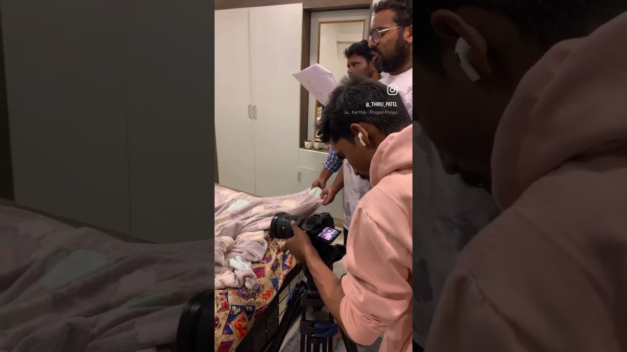 Telugu  new web series ￼ shooting making video #film #webseries #cinematography #makingvideo ￼