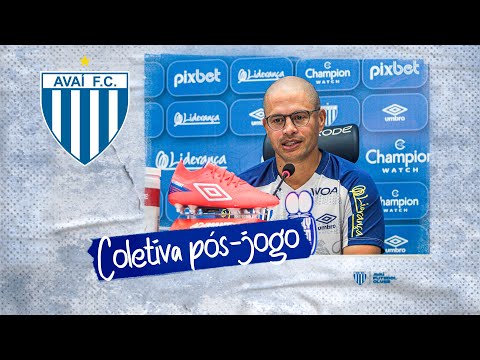 TV AVAÍ | COLETIVA PÓS-JOGO | Marcílio Dias 1 x 2 AVAÍ