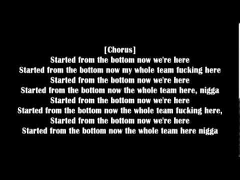 Drake-Started From The Bottom (Explicit) lyrics