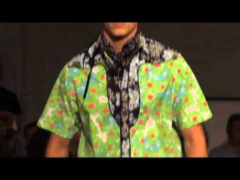 Показ мужской коллекции PRADA весна-лето 2012