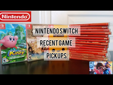 Recent Game Pickups: End Of Month Haul Nintendo Switch Games
