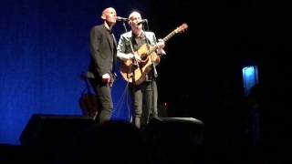 &quot;Sounds of Silence&quot; sung by Phil and Tim Hanseroth @ the Majestic Theater