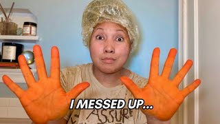 I MESSED UP! MY WORST HENNA APPLICATION EVERRRR 🫠