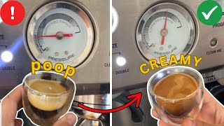 How to Dial In Espresso Shot: Fix Low or High Pressure