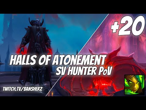 +20 Halls of Atonement Survival Hunter PoV