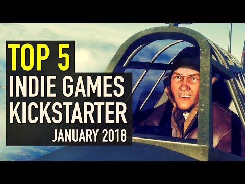 Top 5 Indie Games on Kickstarter - January 2018