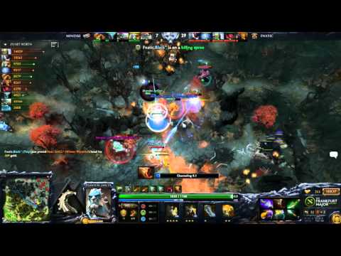 Mineski. Kuku, TP into arrow vs Fnatic and GG