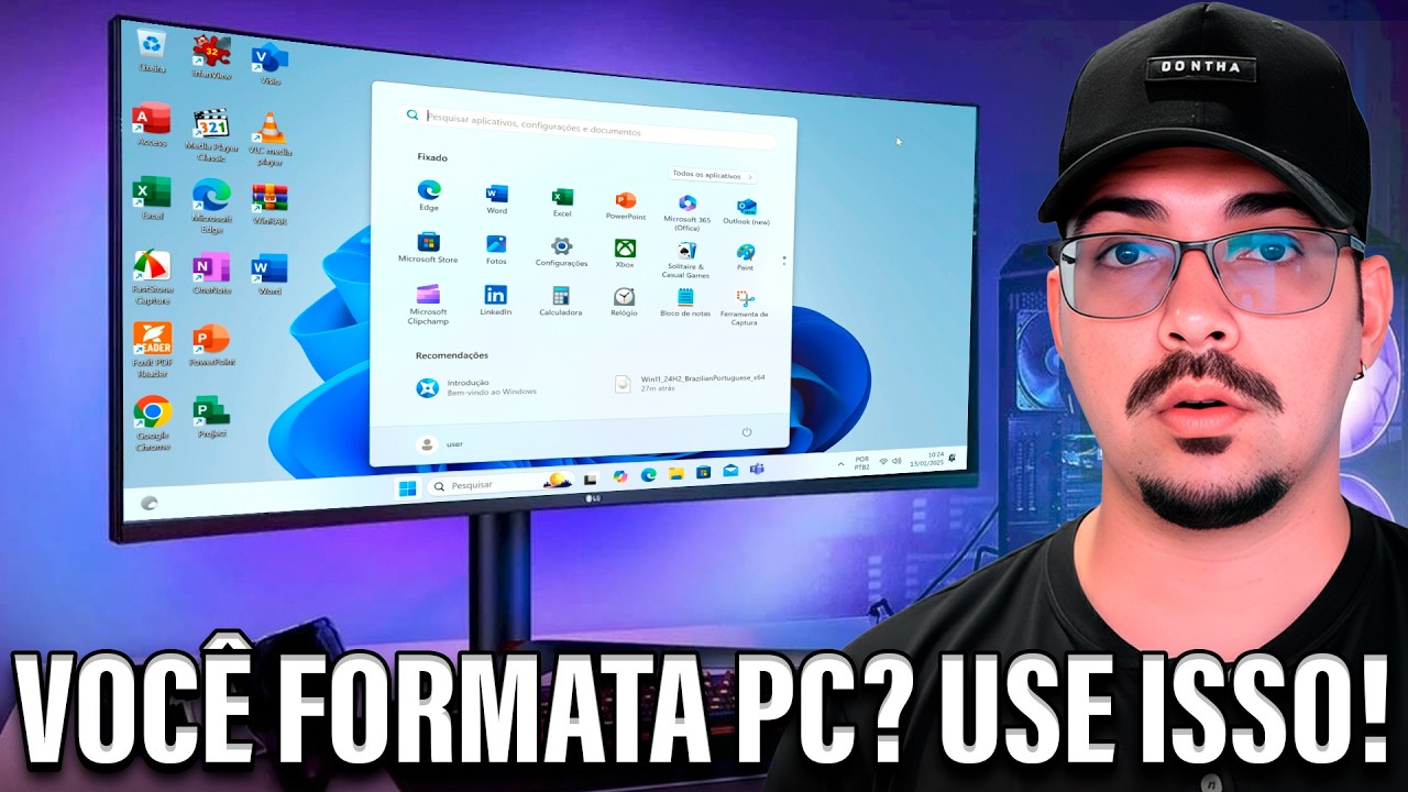 PARE de usar PEN DRIVE! 🛑 Instale o Windows 10x Mais Rápido direto no HD/SSD!
