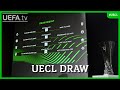 UEFA Europa Conference League Quarter-final & Semi-final draw