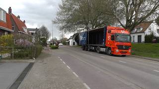 preview picture of video 'trucks, trucks, one bus, Ridderkerk, Barendrecht, NL, 27 march 2014'