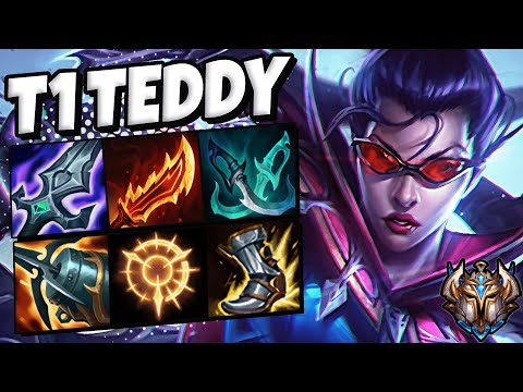 T1 Teddy Vayne ADC vs Ezreal - Lol Korea Challenger Patch 11.17 ✅