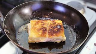 Croque Monsieur Sandwich: The Old Versus The New Recipe ( Cooked in a frying pan)