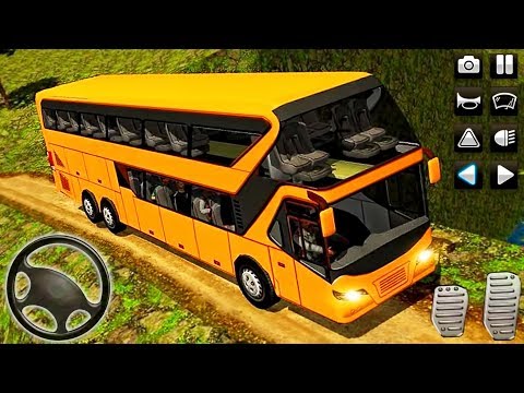 Uphill Offroad Bus Driving Simulator - Android GamePlay