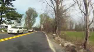 preview picture of video 'Lowell Dracut Pelham hills May 2014 virtual cycling'