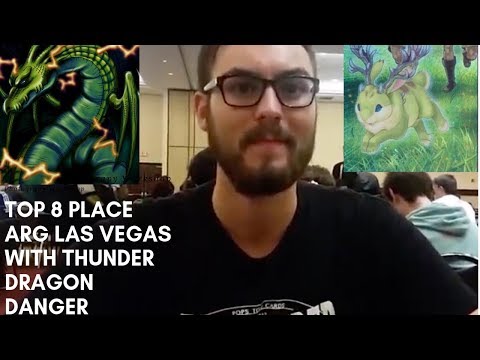 Yugioh ARG Las Vegas Top 8 Thunder Dragon Danger )Mitchell Martin)