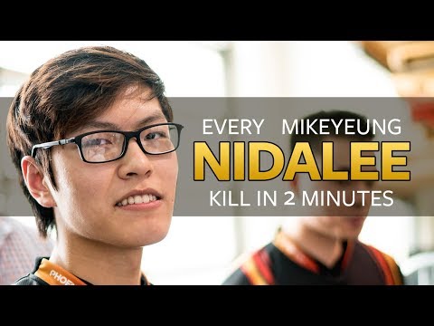 Every MikeYeung Nidalee Kill from Summer Split 2017