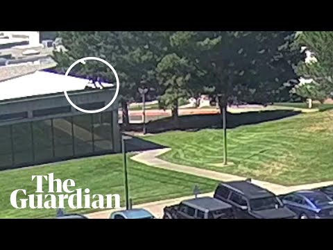 Utah officials show new video of suspect fleeing roof in Charlie Kirk shooting