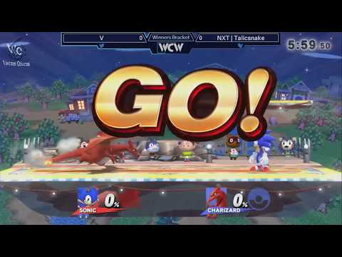 WCW 16 - V (Sonic) vs NXT | Talicsnake (Charizard) Winners Bracket