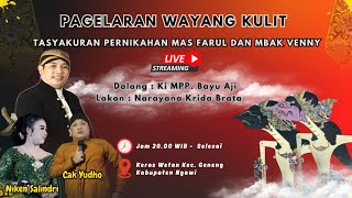 Download lagu WAYANG KULIT TASYKURAN PERNIKAHAN MAS FARUL DAN MBAK VENNY DALANG KI MPP. BAYU AJI 'NARAYANA KRIDHA' mp3