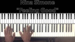 Nina Simone "Feeling Good" Piano Tutorial