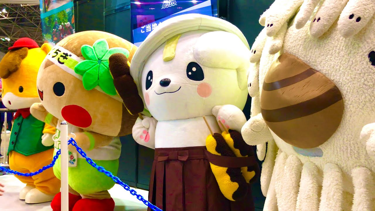ツーリズムEXPOジャパン④北関東ゆるキャラ@東京ビッグサイト2022.09.25