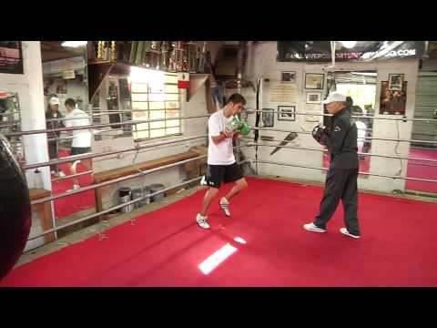 Marroquin Training for Dallas Fight Night.
