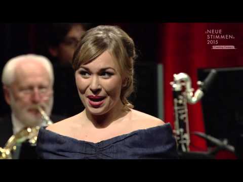 NEUE STIMMEN 2015 - Semifinal: Elsa Dreisig sings "Bel raggio lusinghier", Semiramide, Rossini
