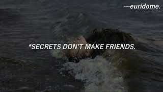 From First To Last; Secrets Don&#39;t Make Friends. || Traducción + Letra.