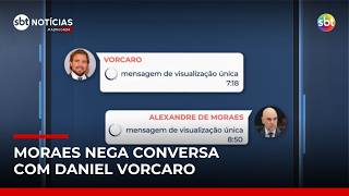 STF apura vazamentos, Moraes nega mensagens com Vorcaro e PF investiga investimentos | #SBTNotícias