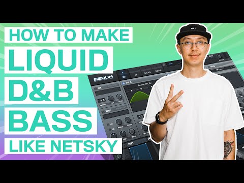 HOW TO MAKE LIQUID DRUM & BASS WOBBLE BASS LIKE NETSKY, CALIBRE | Ableton, Serum Tutorial
