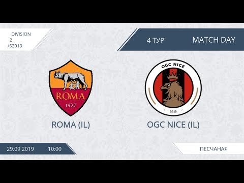 AFL19. Division 2. Day 4. Roma - OCG Nice.