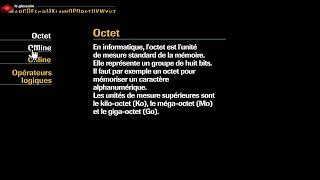 Glossaire lettre O