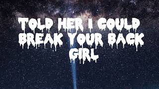 KEVIN GATES - TRAP GIRL - ( LYRICS  )