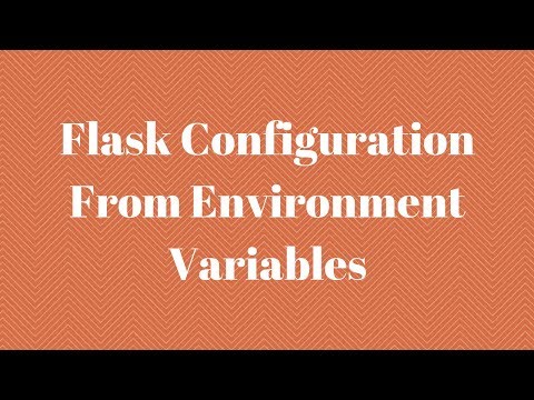 Flask Configuration From Environment Variables