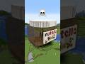 Minecraft Nutella Build Battle Noob Vs Pro Vs Hacker Vs God Shorts Minecraft