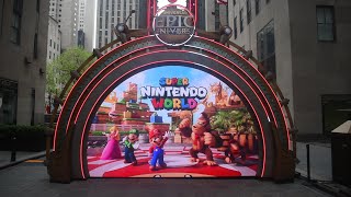 Super Nintendo World Universal Epic Universe Portal Tour in New York City