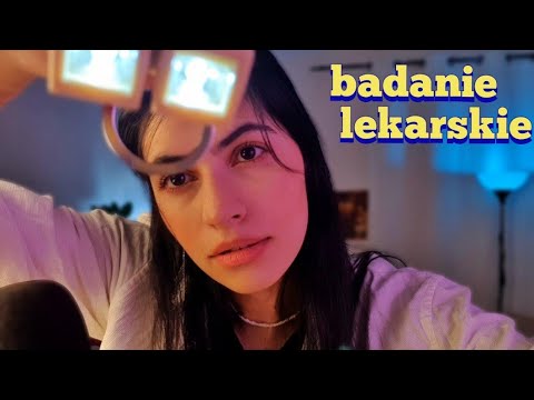 ASMR in Polish VERY UNPROFESSIONAL MEDICAL EXAMINATION roleplay 😷