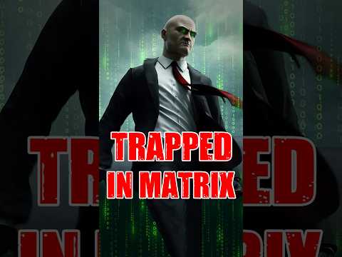 This NPC Realized He’s in the Matrix! #hitman #gamingshorts