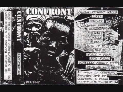 CONFRONT - live F.K. - Hall ('94) tape