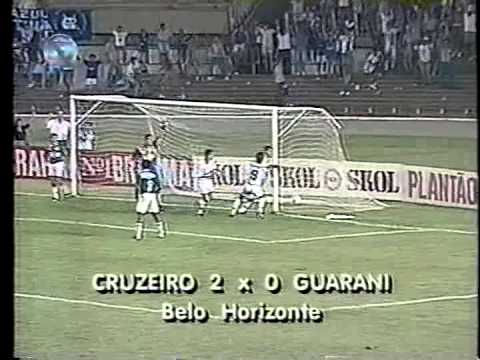 Cruzeiro 2 x 0 Guarani - Campeonato Brasileiro 1995