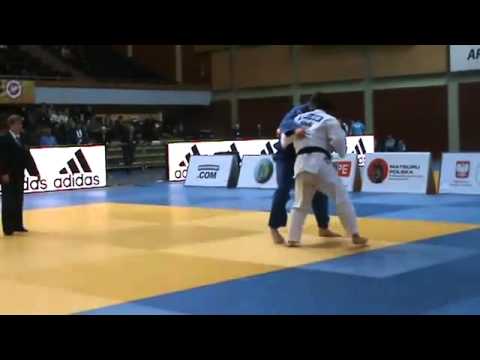 Judo European Open Warsaw 2013: Batsuuri NAMSRAI (MGL) - Juhan METTIS (EST) Bronze [+100kg]
