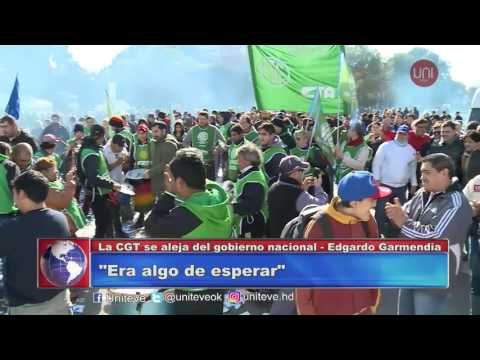 La CGT se aleja del gobierno nacional.